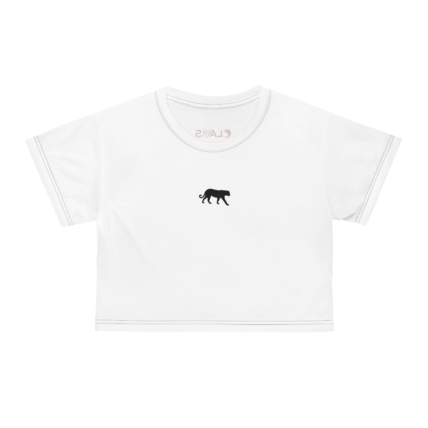 Black Panther Woman's Crop Top T-Shirt