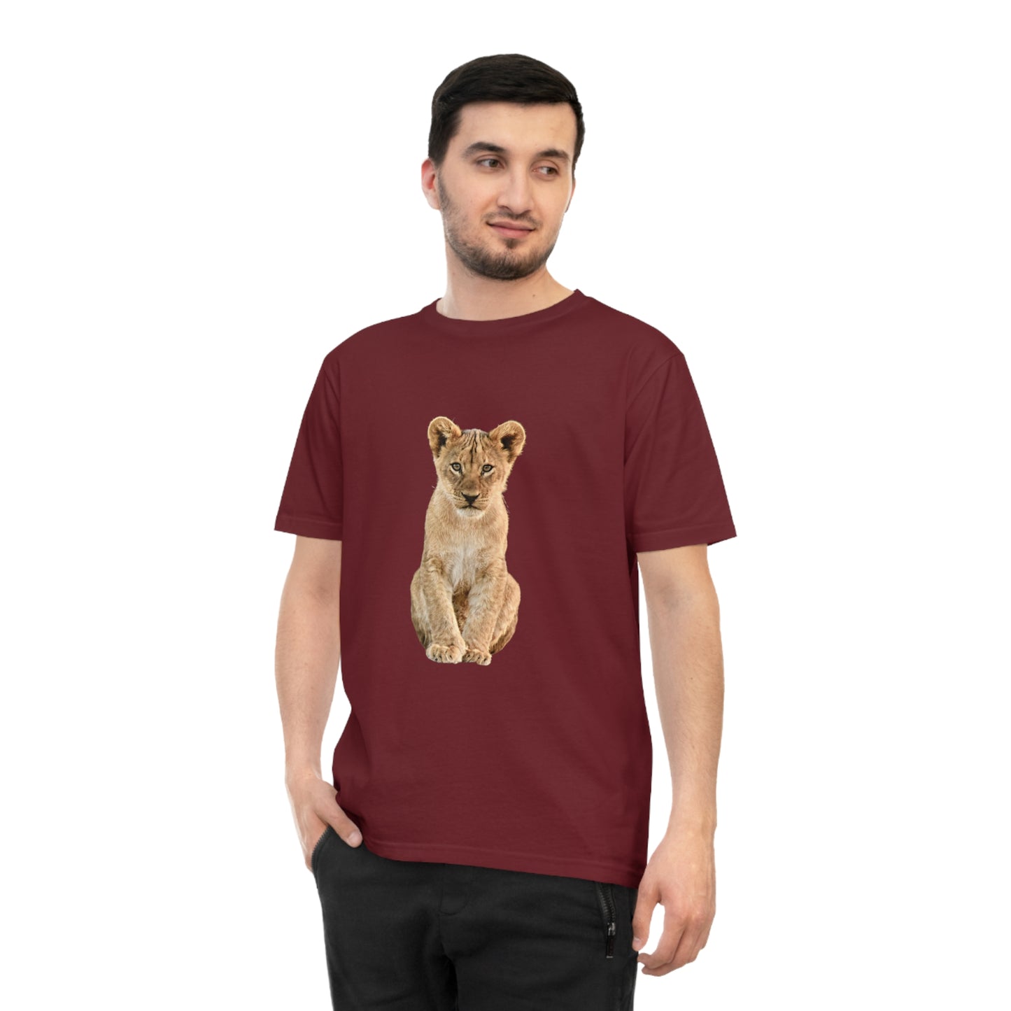 Organic Cotton Baby Lion Cub Jersey Shirt