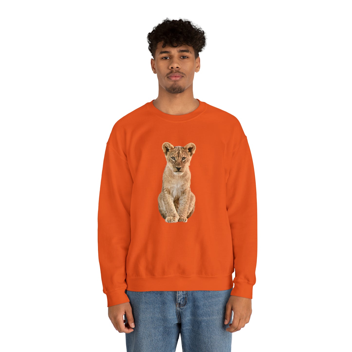 Baby Lion Cub Heavy Sweatshirt