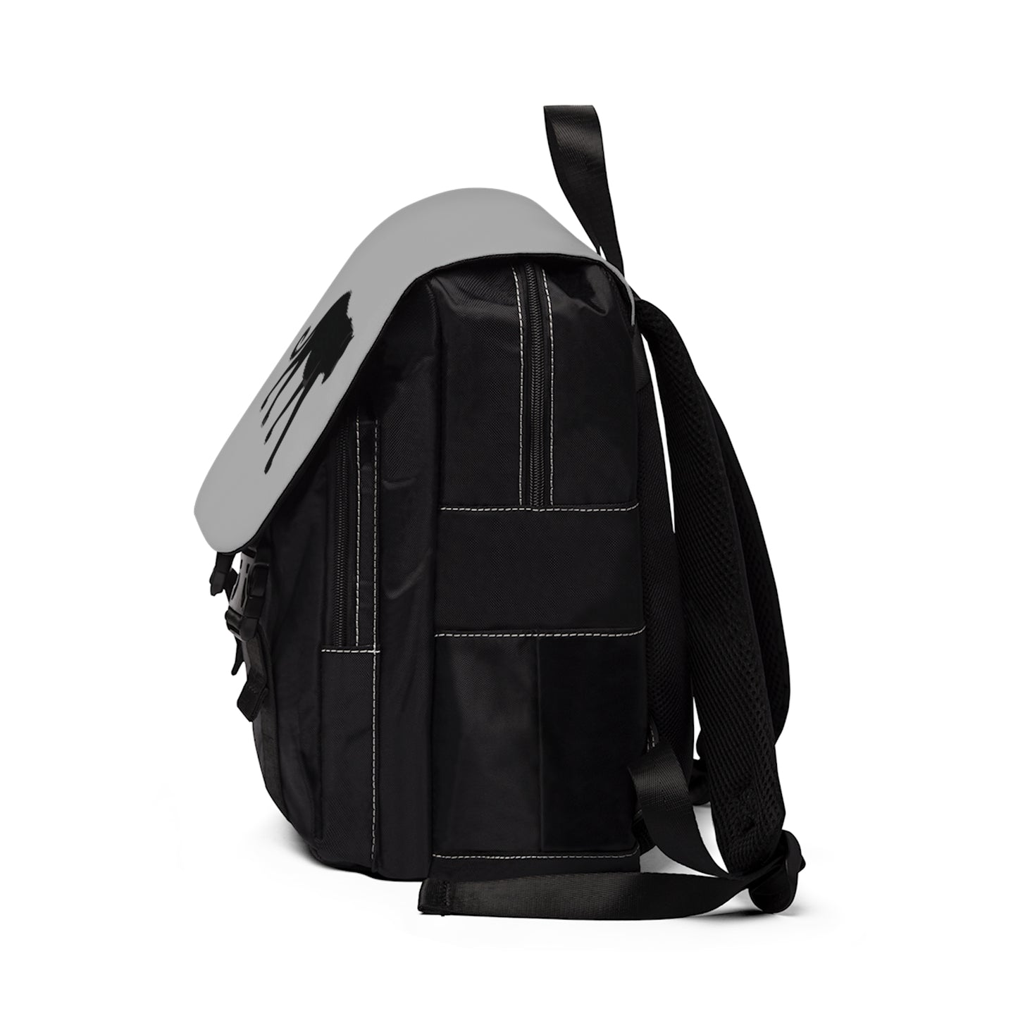 Black Panther Oxford Canvas Backpack Bag