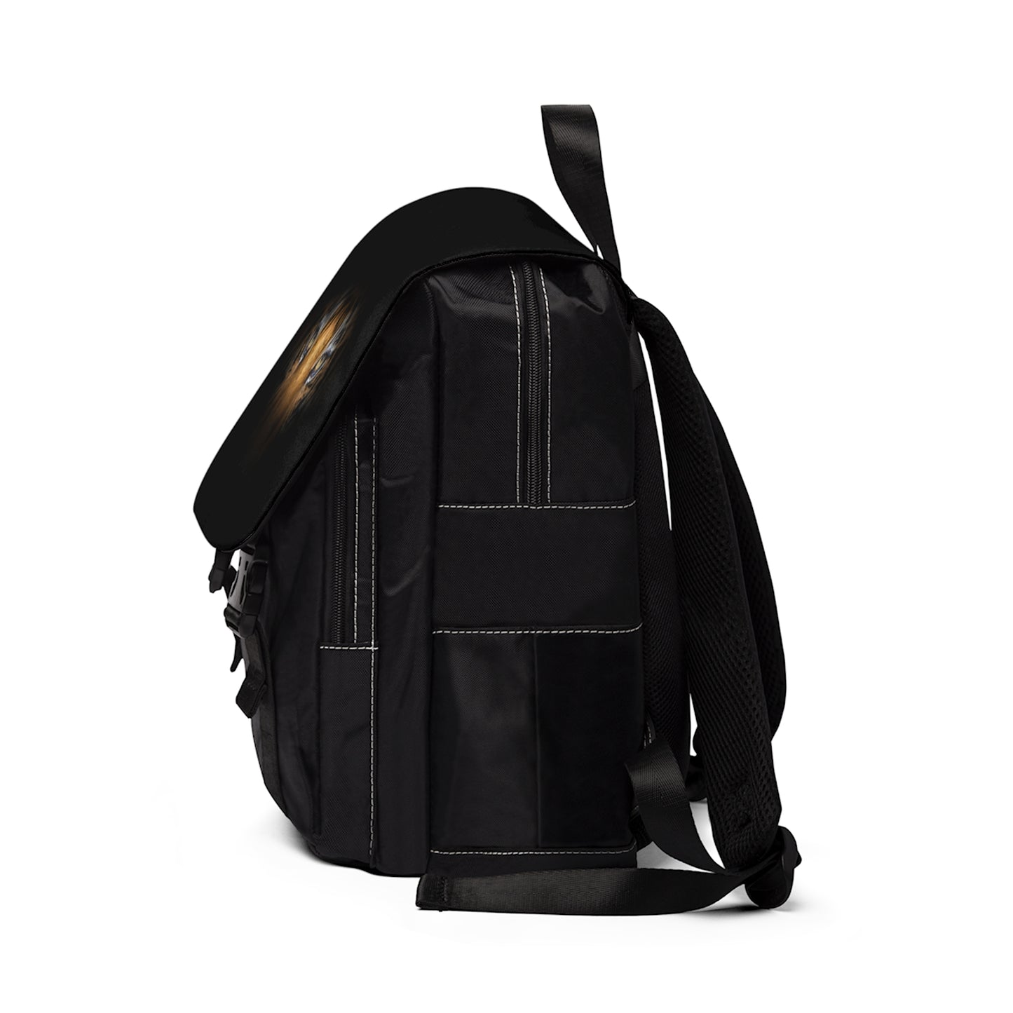 Eyes Of The Tiger Oxford Canvas Backpack Bag