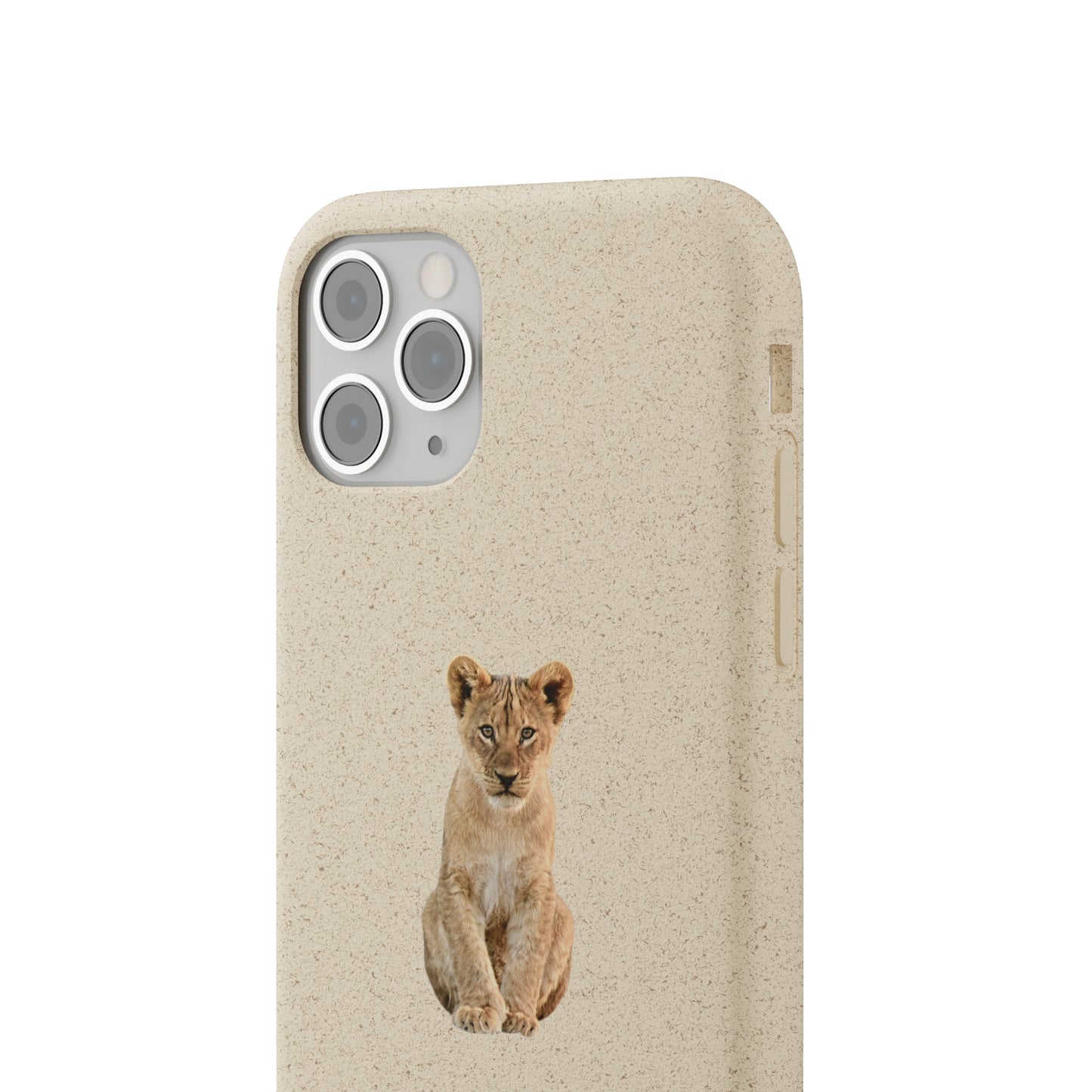 Baby Lion Cub Biodegradable Phone Case