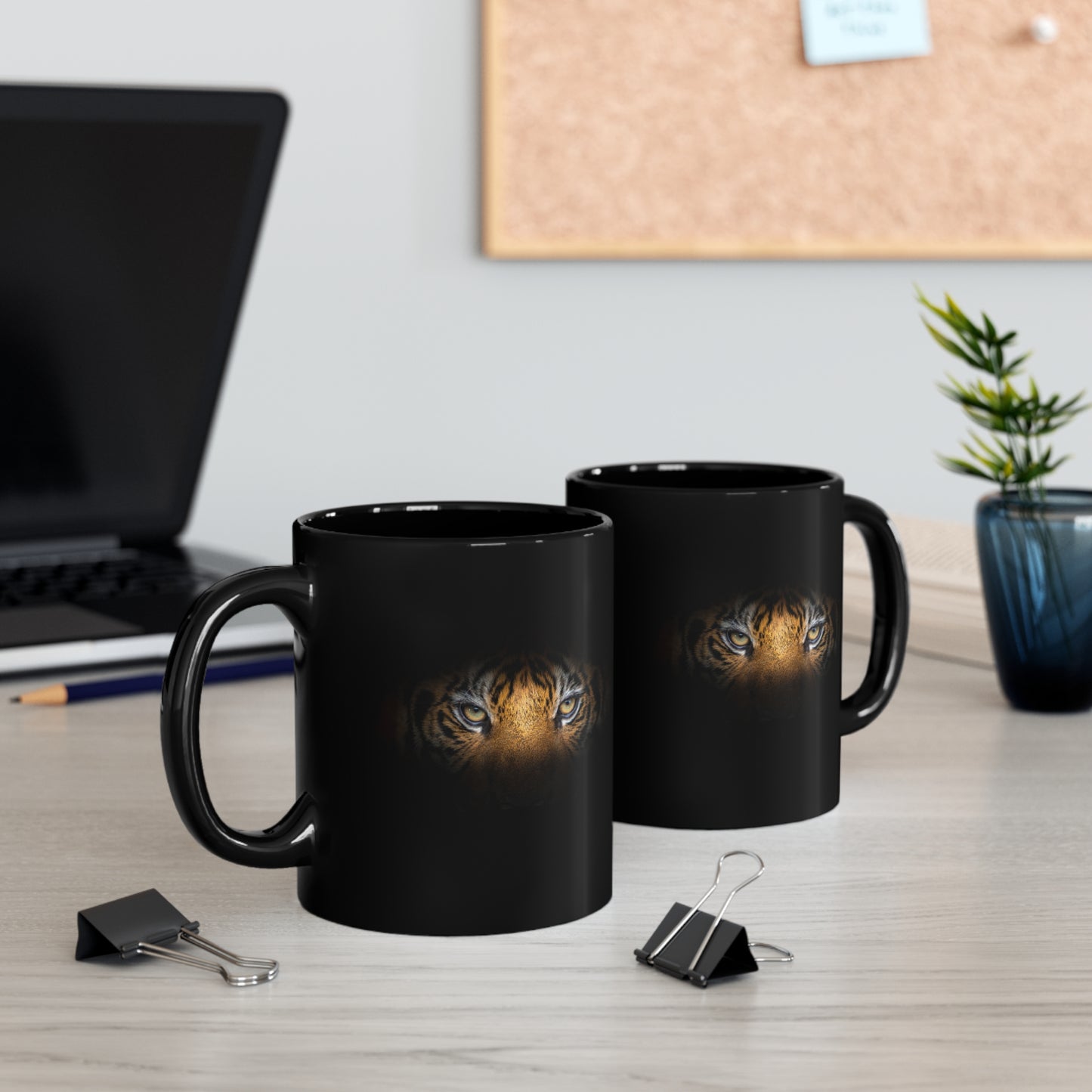 Eyes of the Tiger Ceramic Coffee Mug Cup