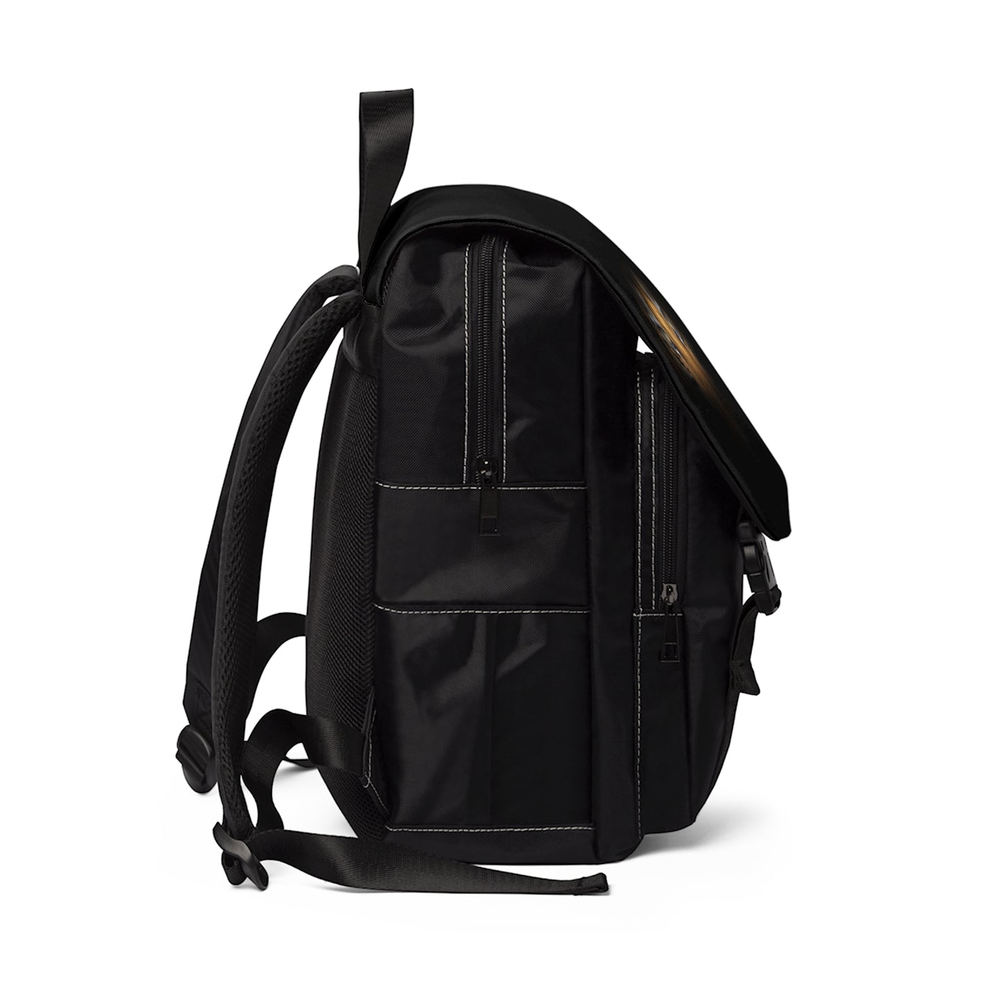 Eyes Of The Tiger Oxford Canvas Backpack Bag