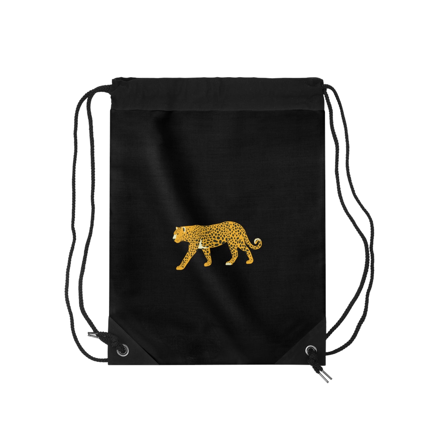 Leopard Drawstring Backpack Bag