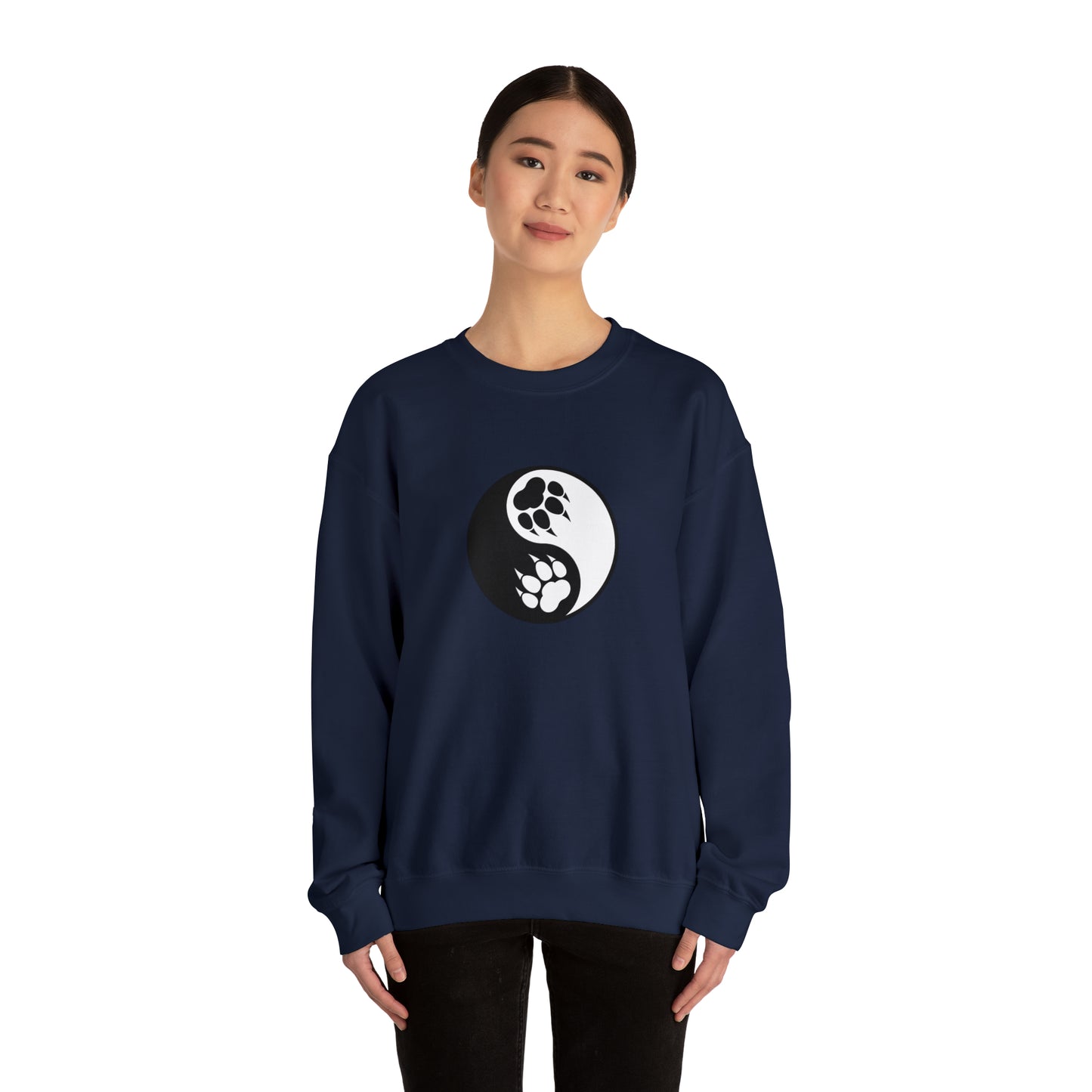 Yin Yang Paw Heavy Sweatshirt