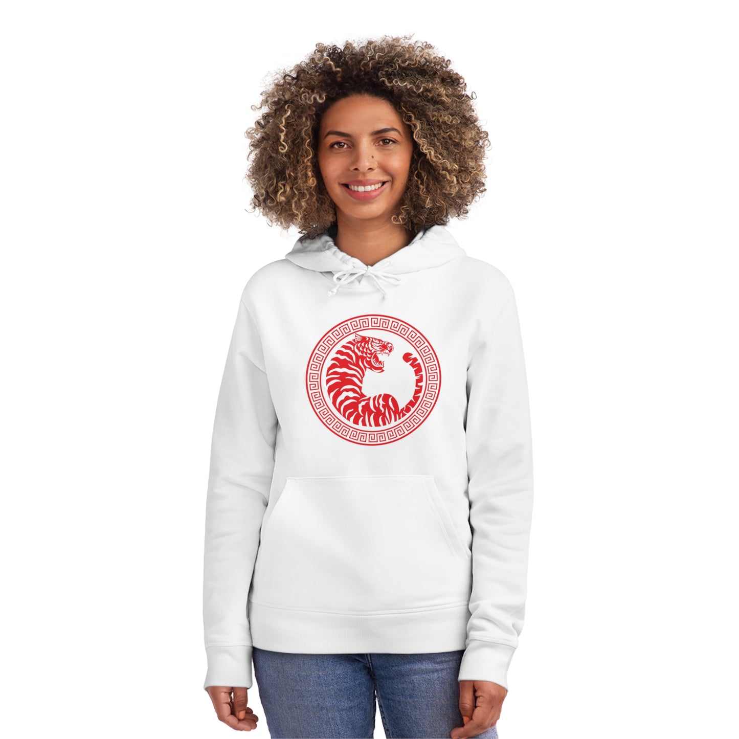 Eternal Tiger Organic Material Hoodie Sweatshirt