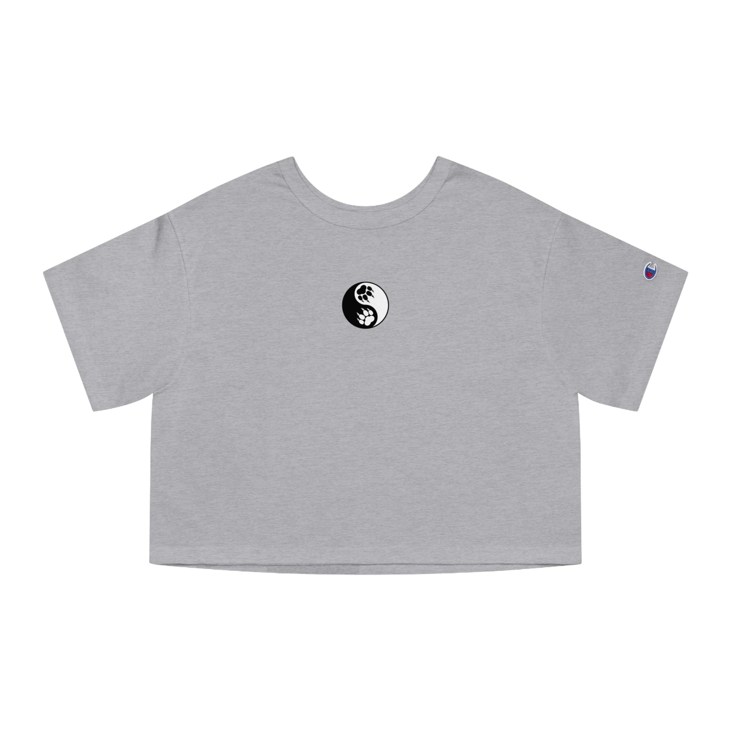 Yin Yang Paws Women's Heritage Cropped T-Shirt