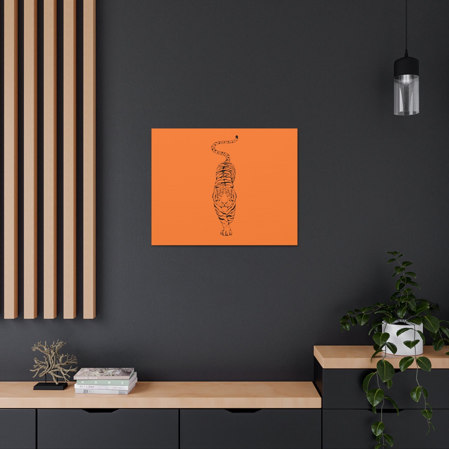 Tiger Tail Canvas Wall Art