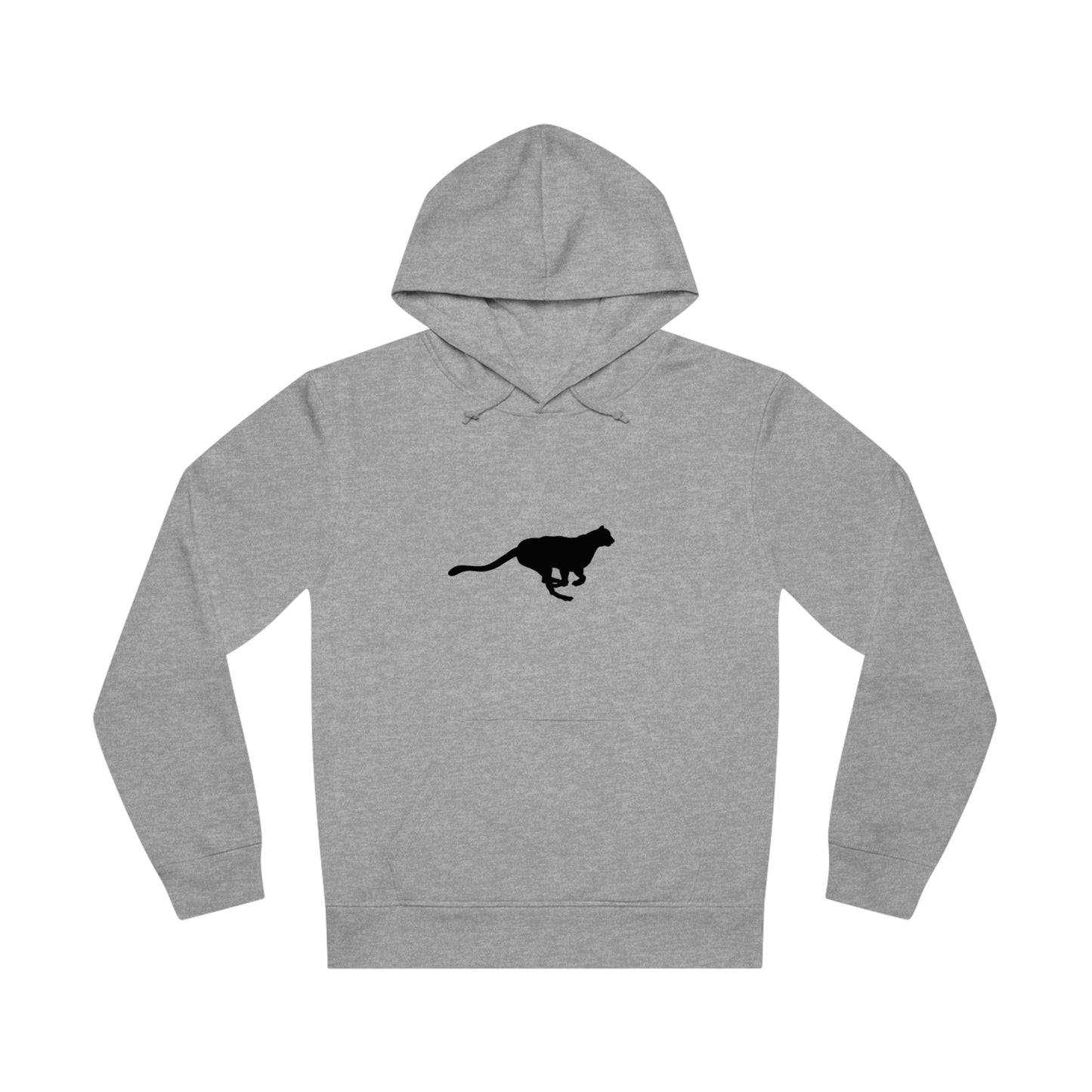 Fast Cheetah Organic Material Hoodie Sweatshirt