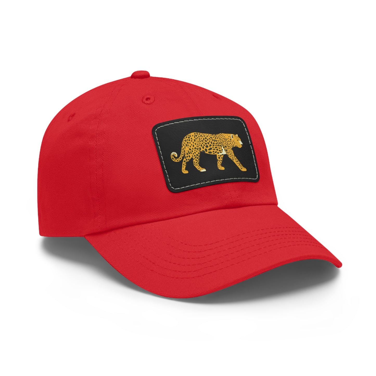 Leopard Crossing Patch Baseball Dad Hat