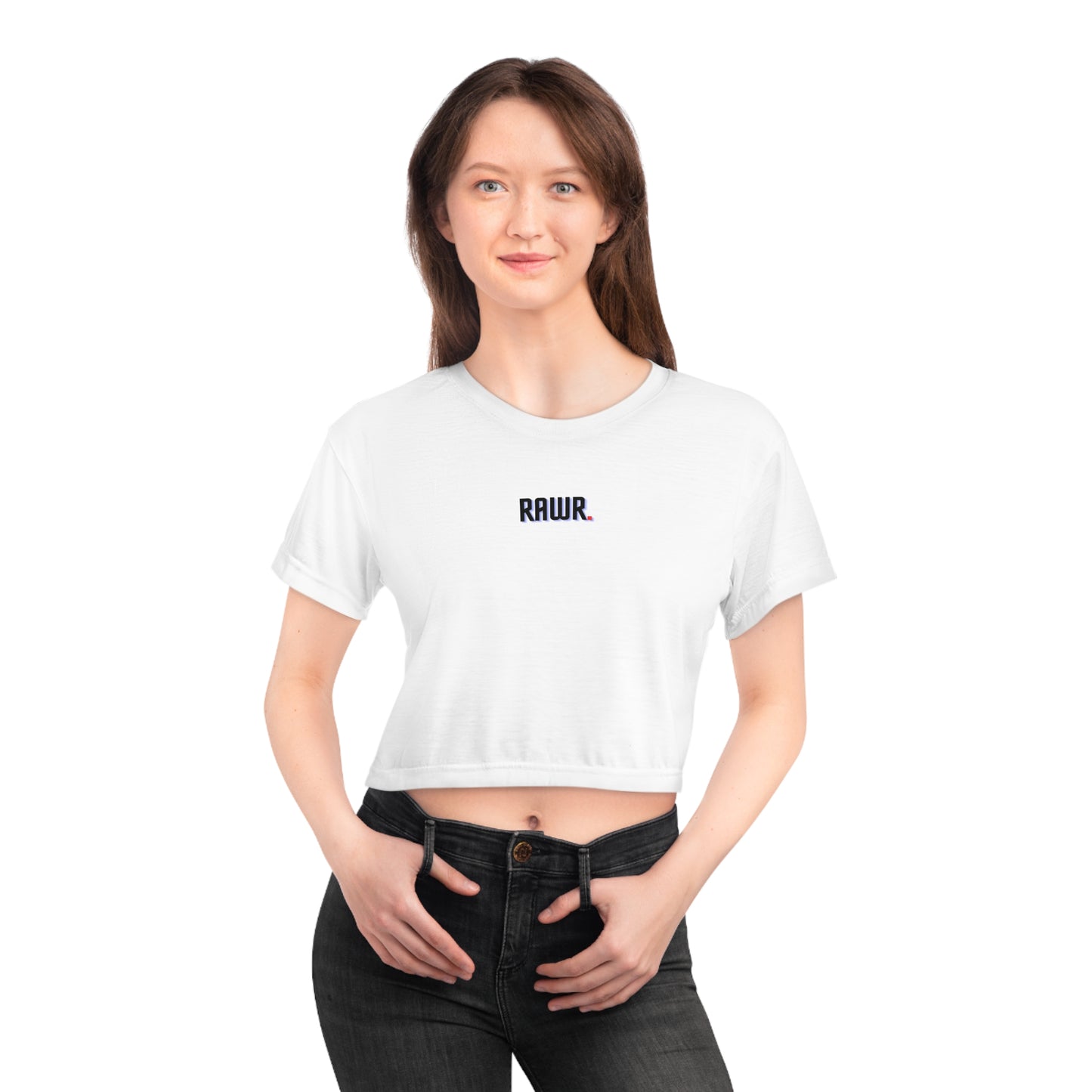 Rawr Woman's Crop Top Shirt