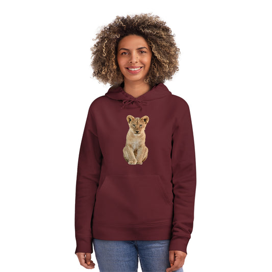 Organic Cotton Baby Lion Cub Hoodie Sweatshirt