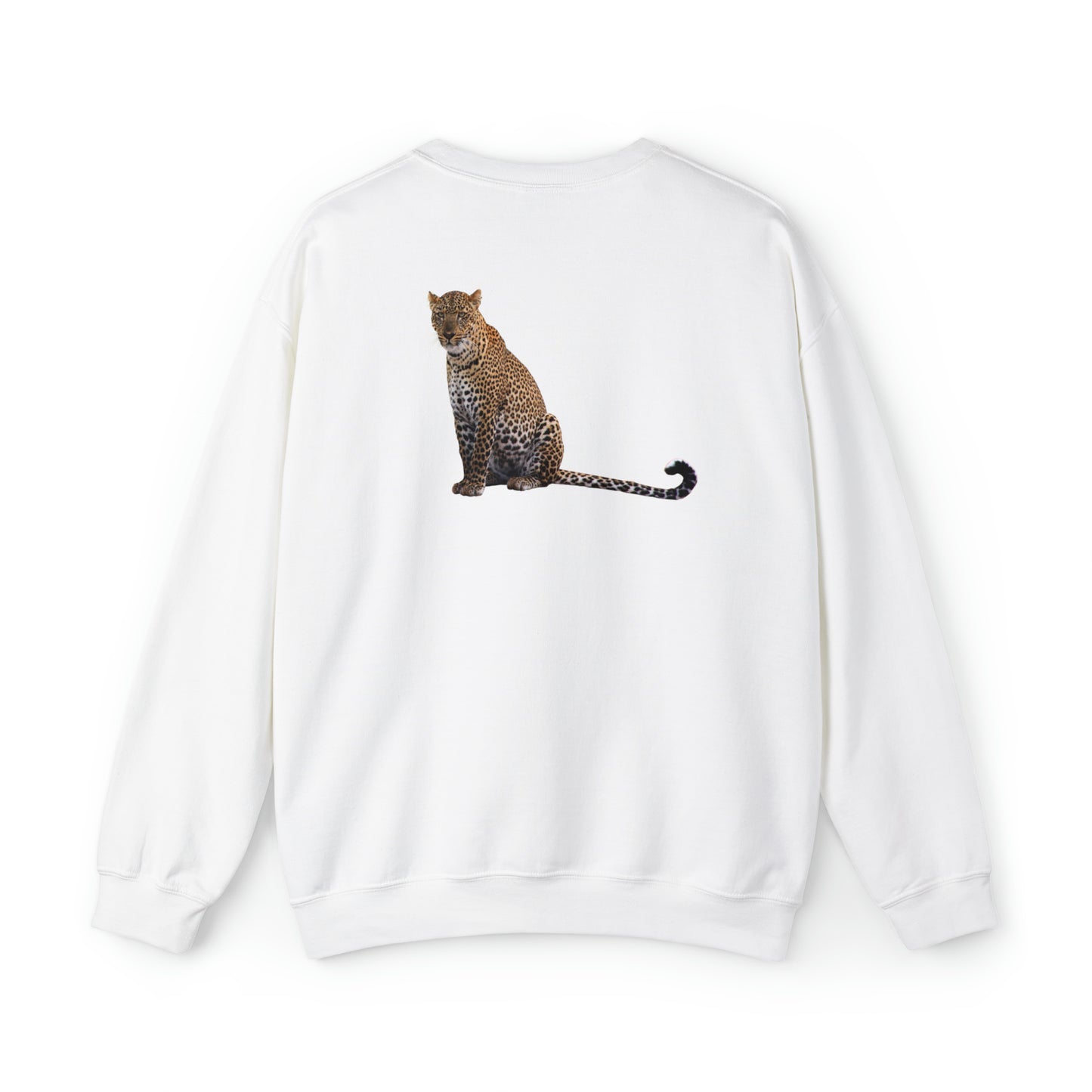 Sitting Leopard Heavy Sweatshirt