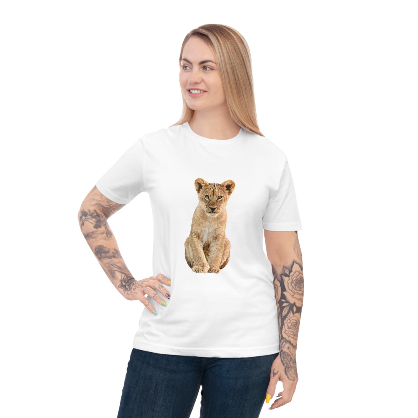 Organic Cotton Baby Lion Cub Jersey Shirt