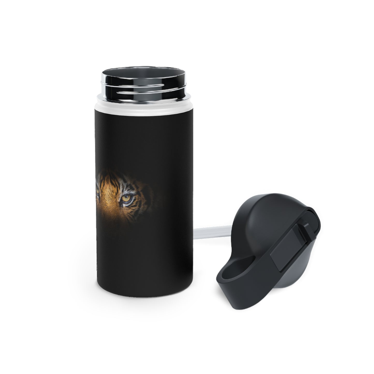 Eyes of the Tiger Stainless Steel Water Bottle