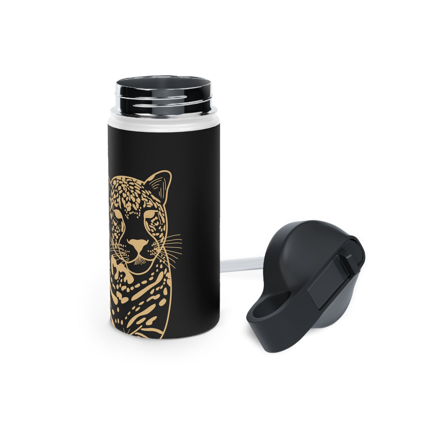 Cool Cat Stainless Steel Water Bottle