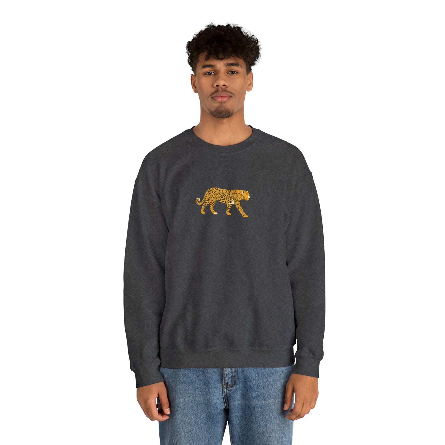 Leopard Crossing Heavy Sweatshirt