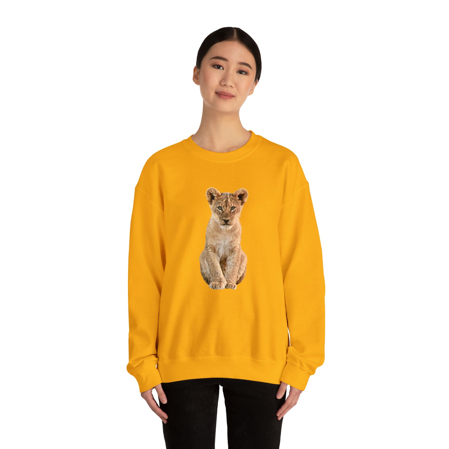 Baby Lion Cub Heavy Sweatshirt