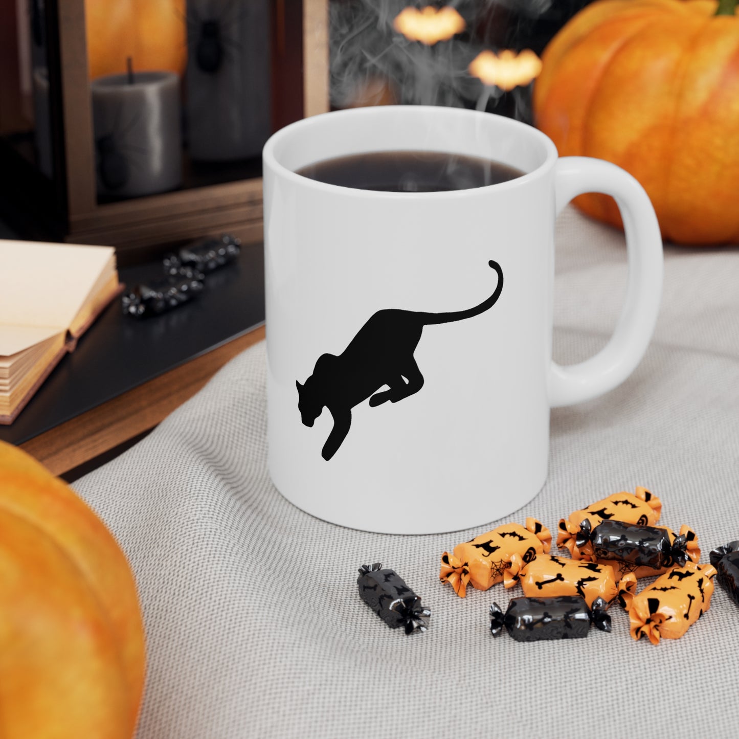 Panther Ceramic Mug Cup