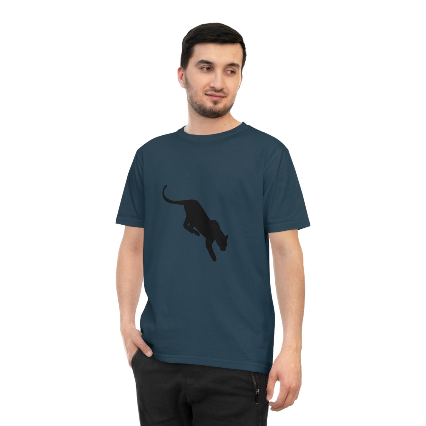 Panther Leap Organic Cotton Jersey T-shirt