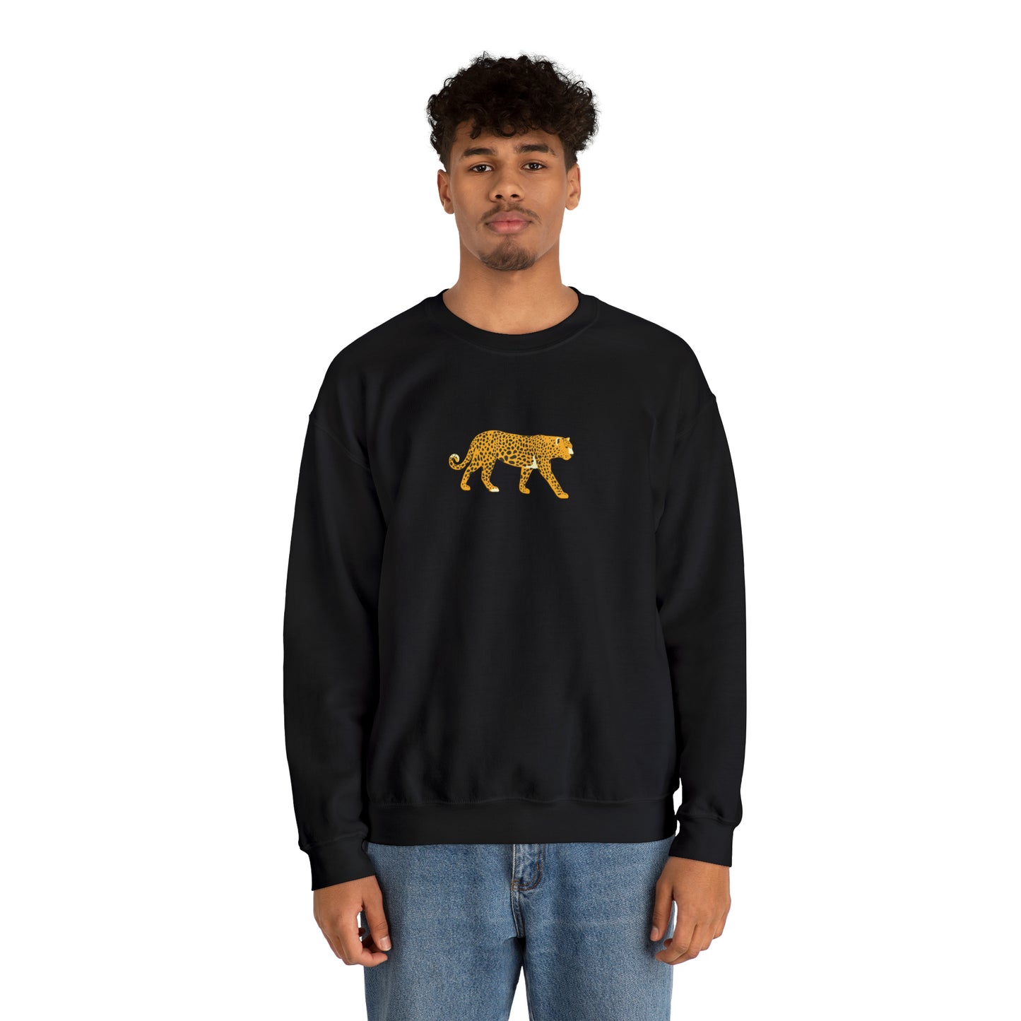 Leopard Crossing Heavy Sweatshirt