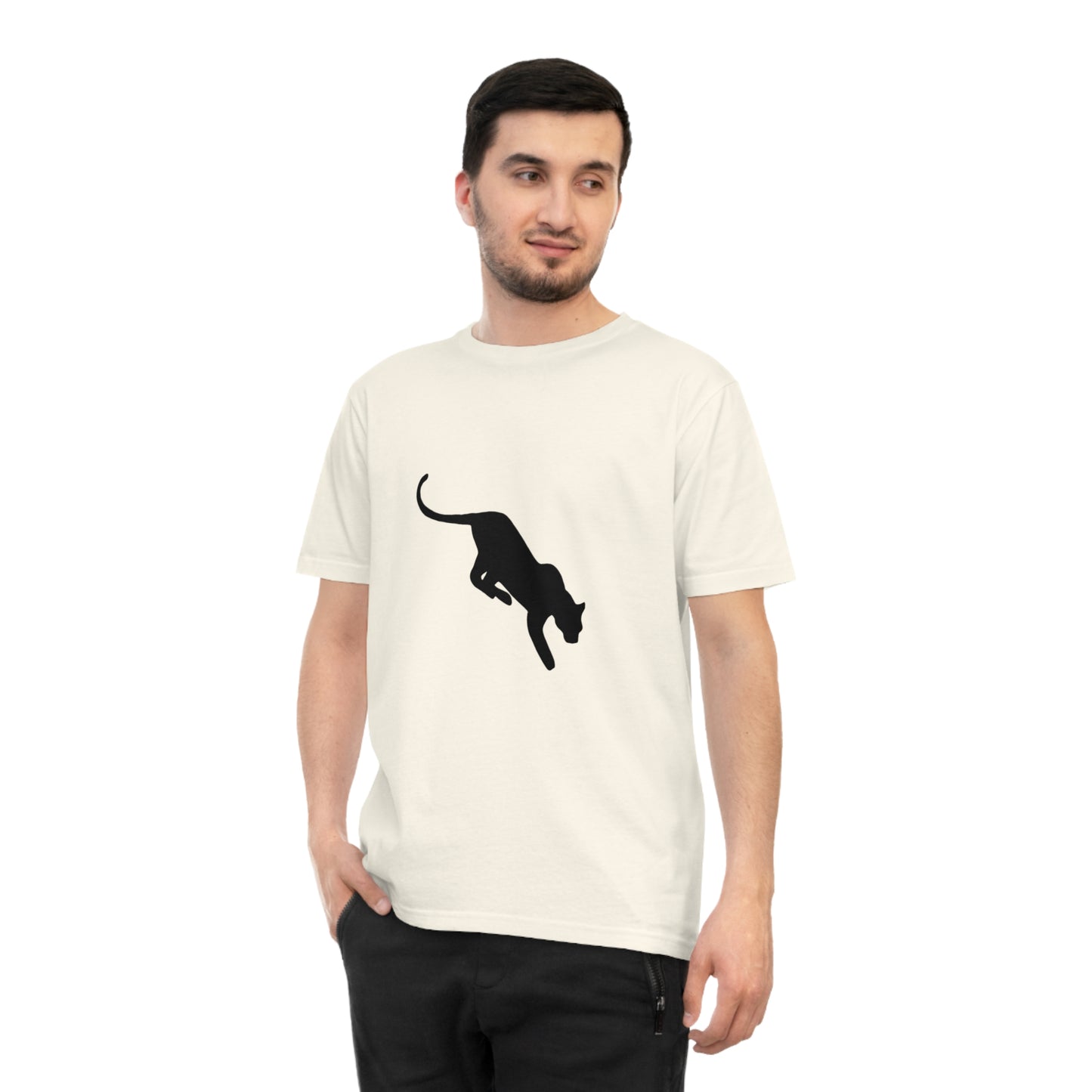 Panther Leap Organic Cotton Jersey T-shirt