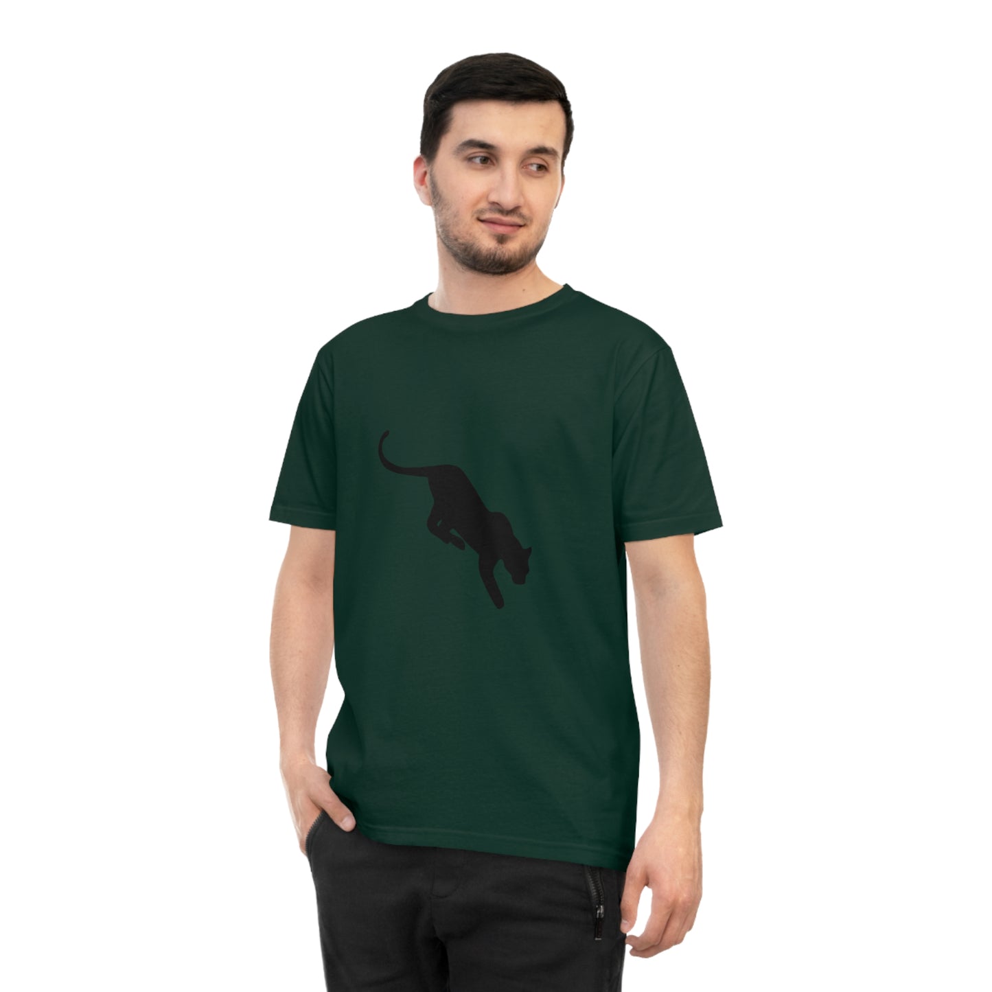 Panther Leap Organic Cotton Jersey T-shirt