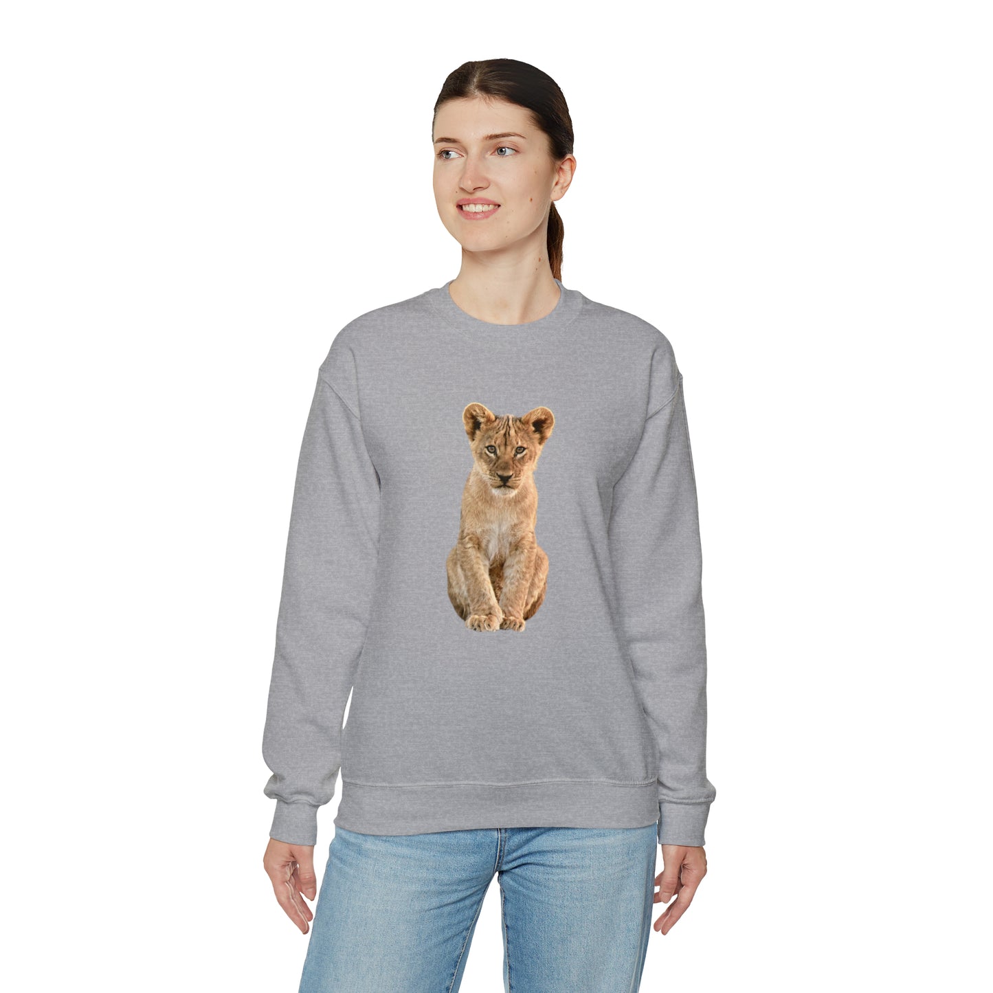 Baby Lion Cub Heavy Sweatshirt