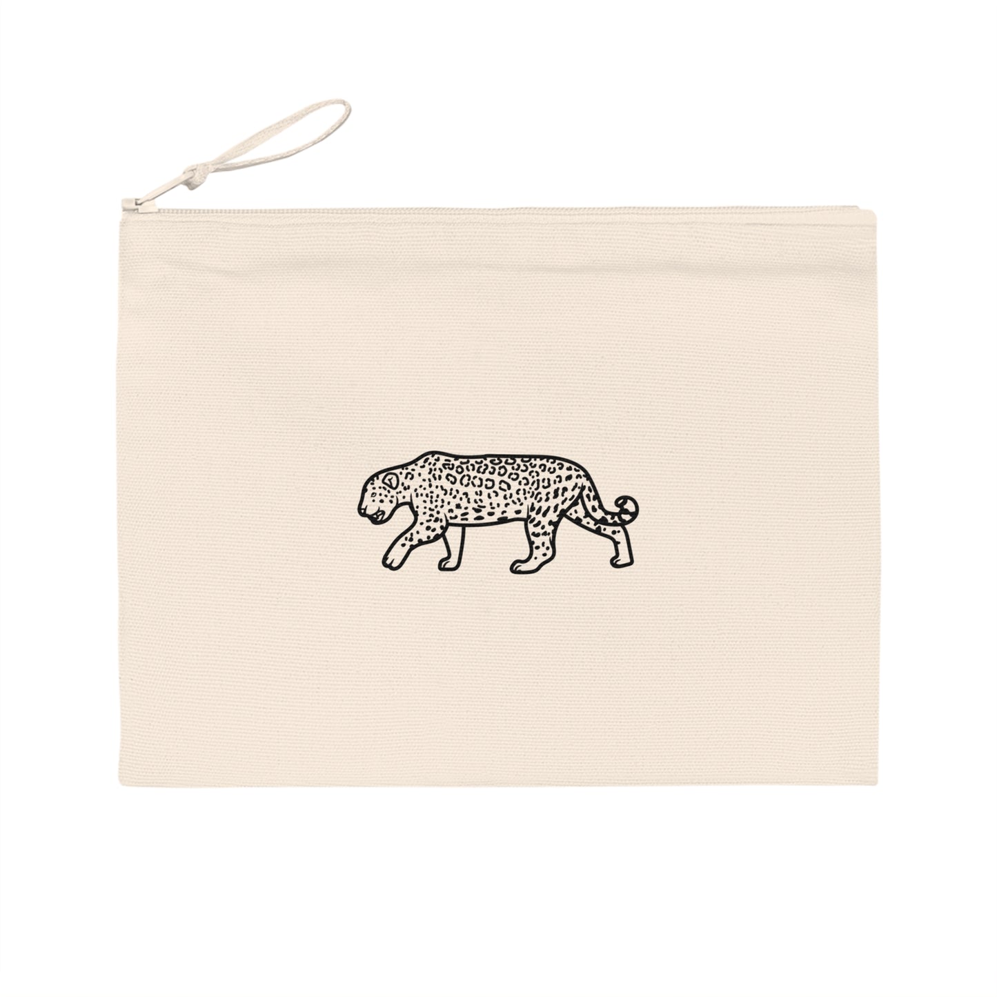 Jaguar Outline Eco-Material Pencil Bag