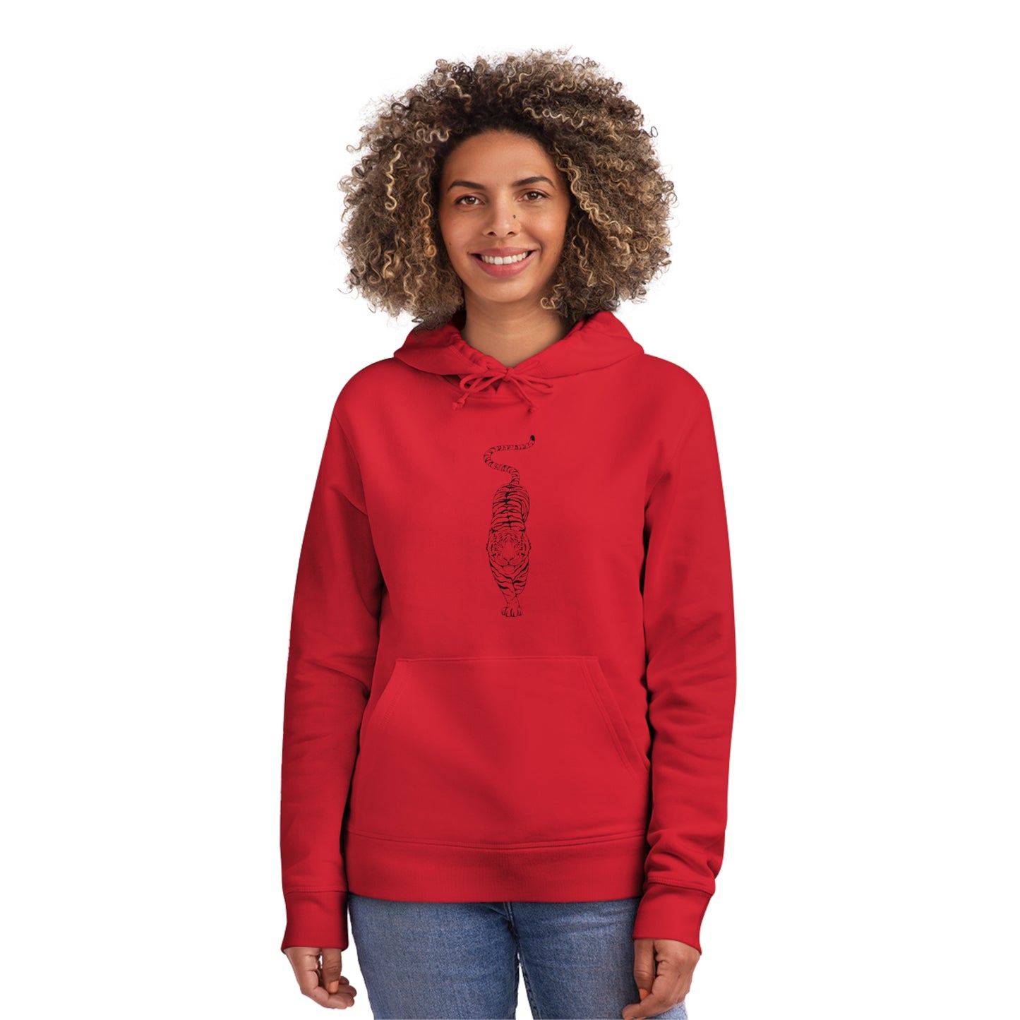 Tiger Tail Organic Hoodie Sweatshirt