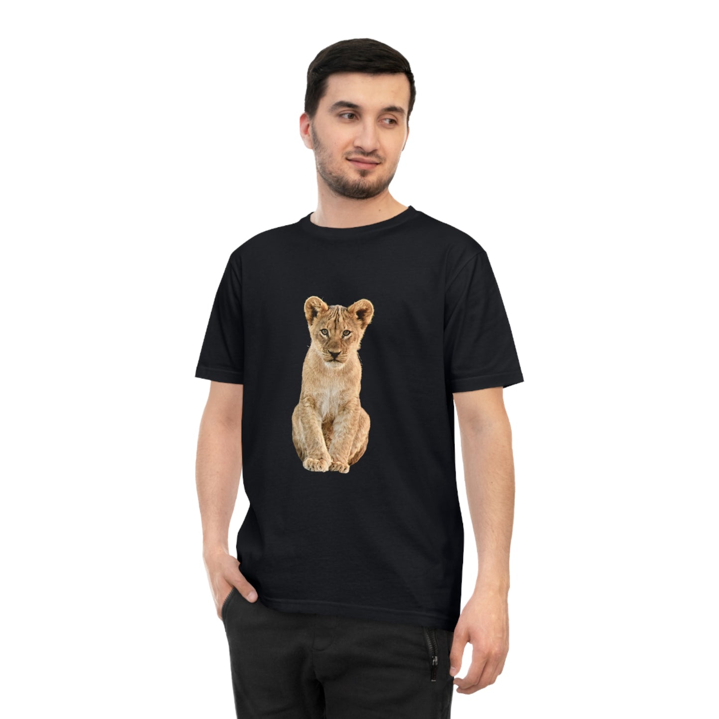 Organic Cotton Baby Lion Cub Jersey Shirt