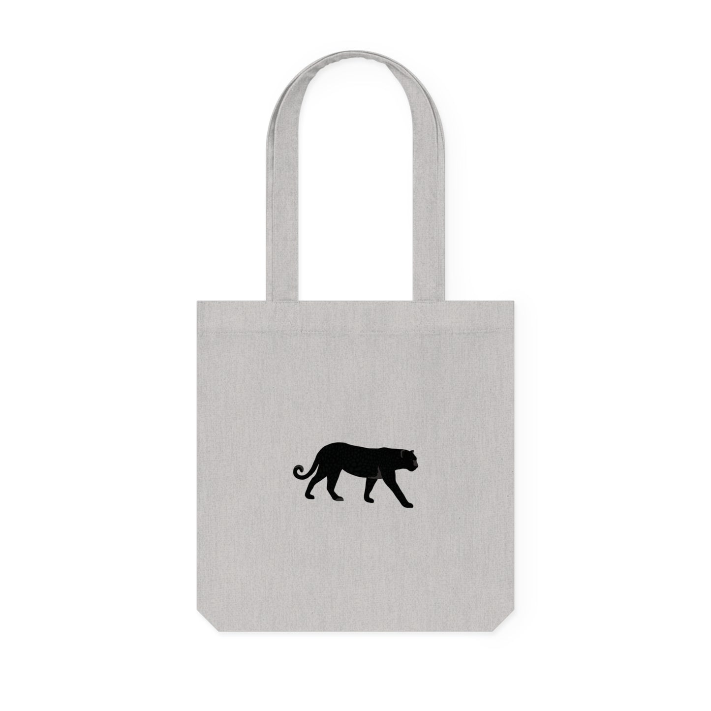 Recycled Material Black Panther Woven Tote Bag