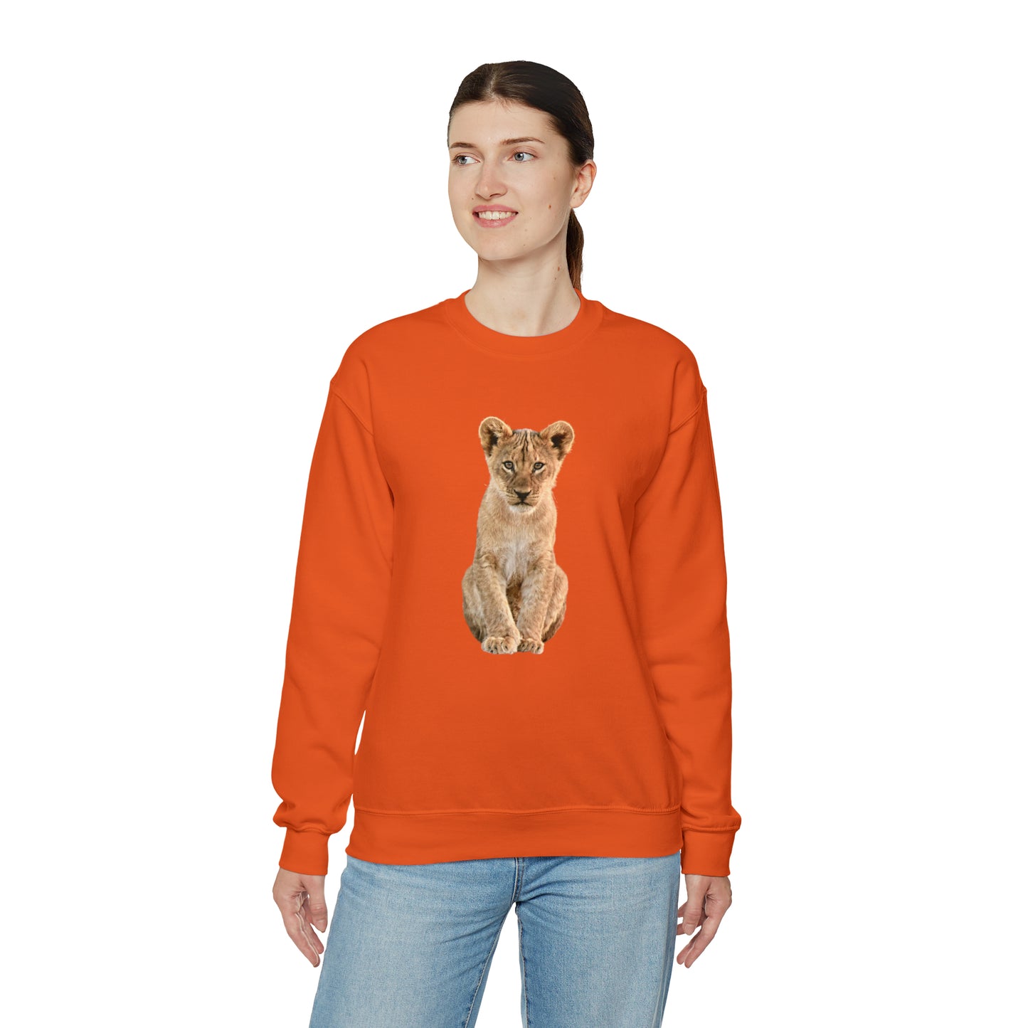 Baby Lion Cub Heavy Sweatshirt