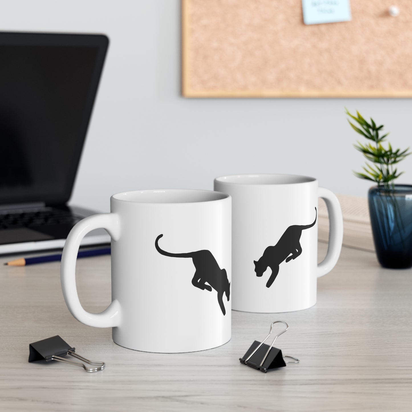 Panther Ceramic Mug Cup