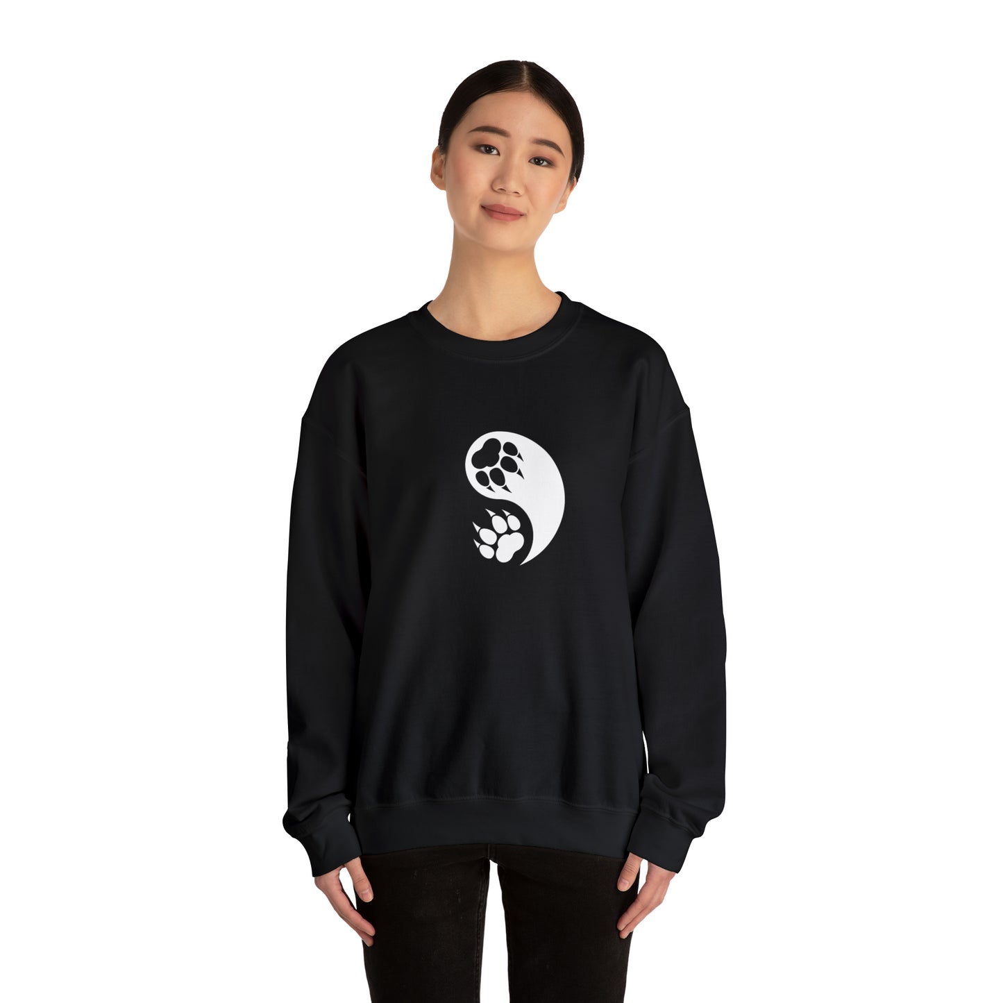 Yin Yang Paw Heavy Sweatshirt