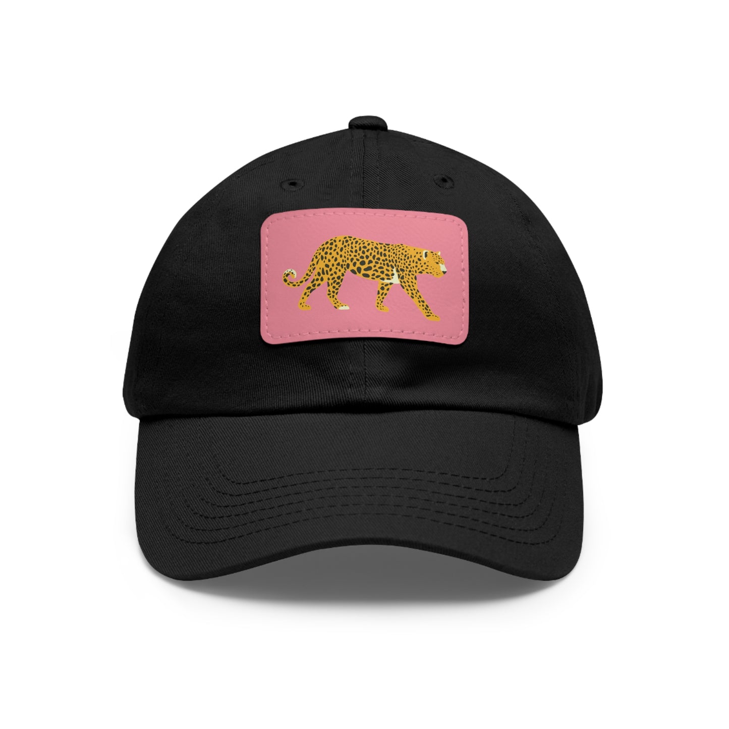 Leopard Crossing Patch Baseball Dad Hat