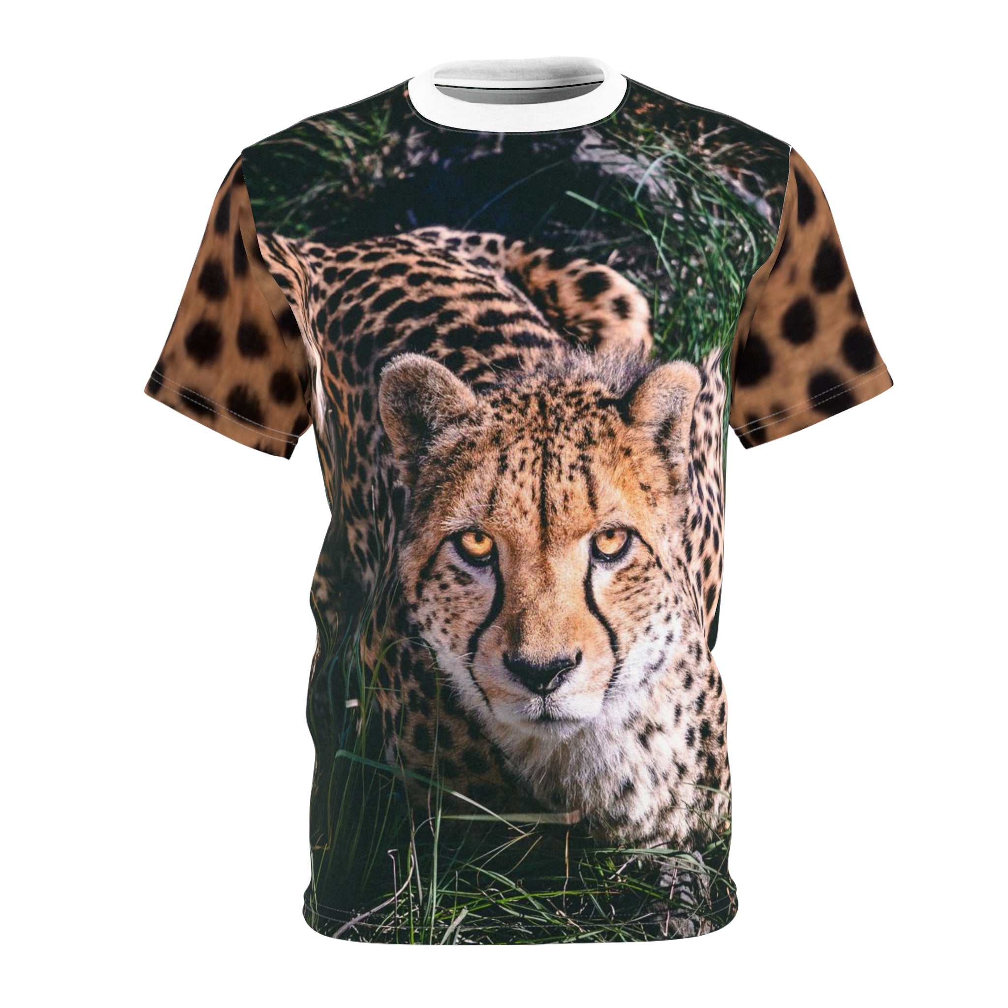 Cheetah Stare T-Shirt – Claws.Shop Cheetah Stare T-Shirt – Claws.Shop
