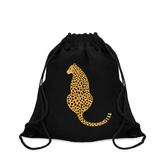 Leo Tail Drawstring Backpack Bag