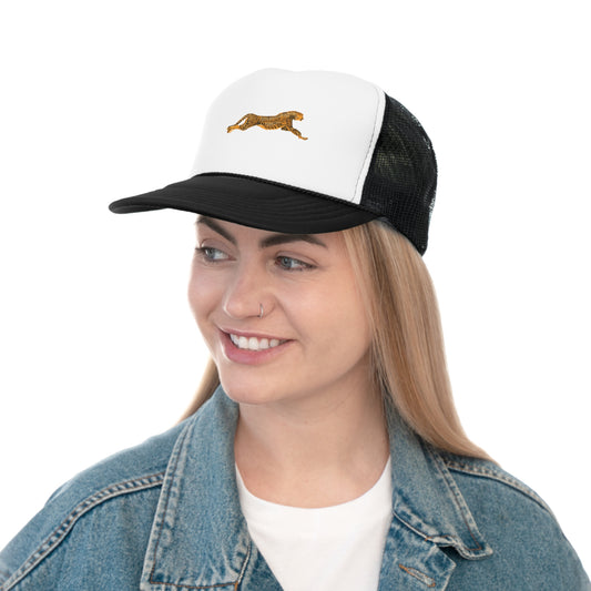 Cheetah Leap Trucker Mesh Hat