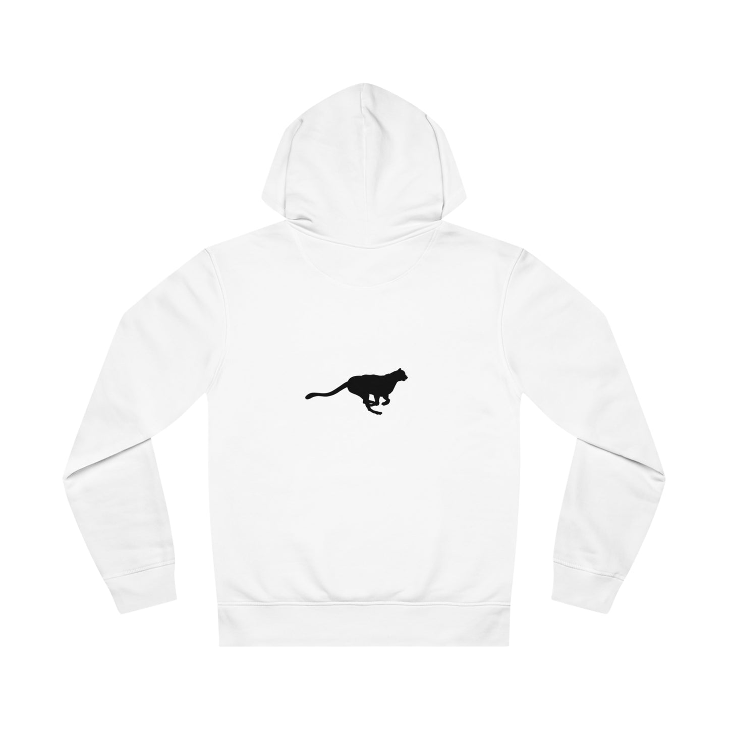 Fast Cheetah Organic Material Hoodie Sweatshirt