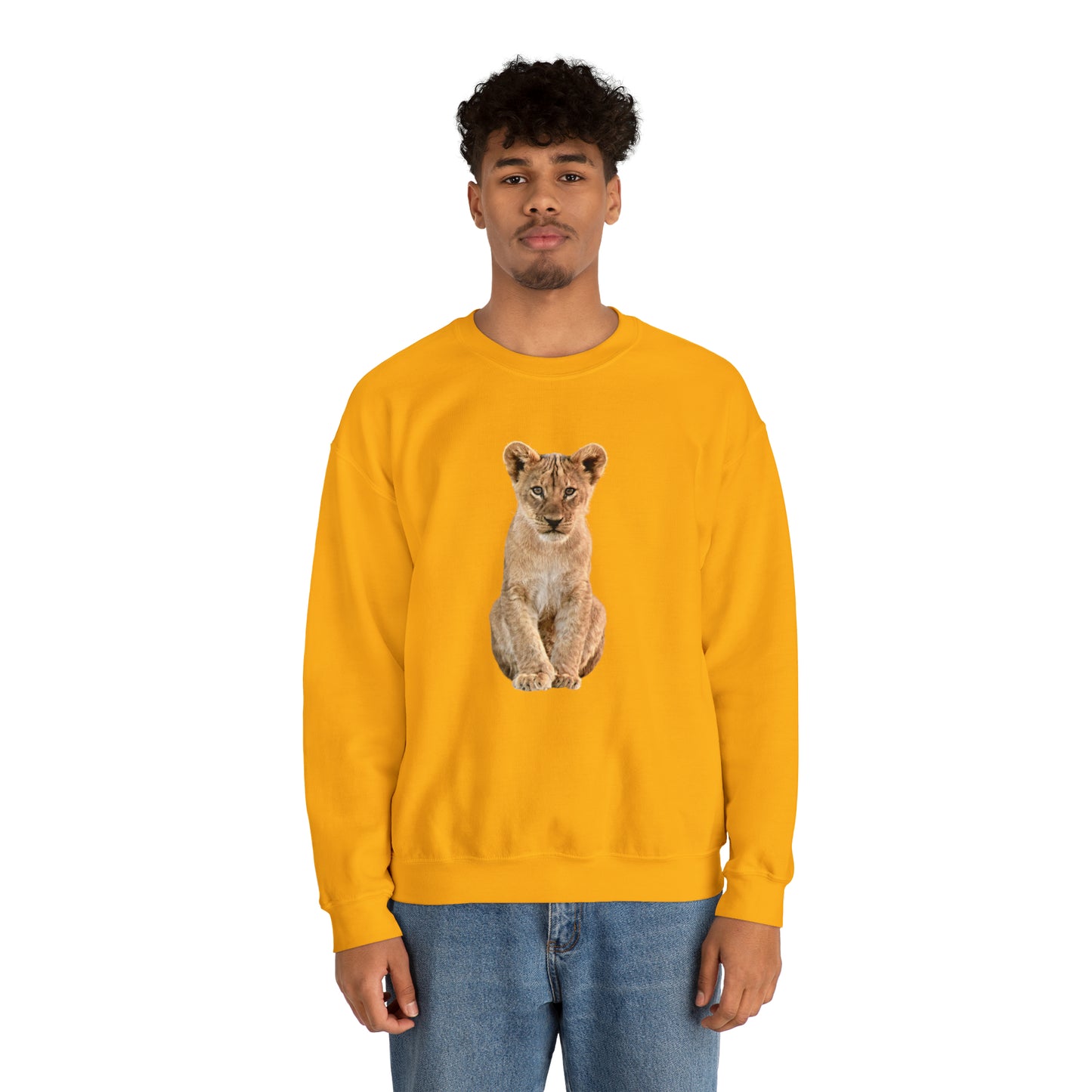 Baby Lion Cub Heavy Sweatshirt