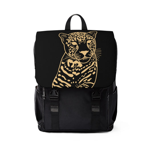 Cool Cat Oxford Canvas Backpack Bag