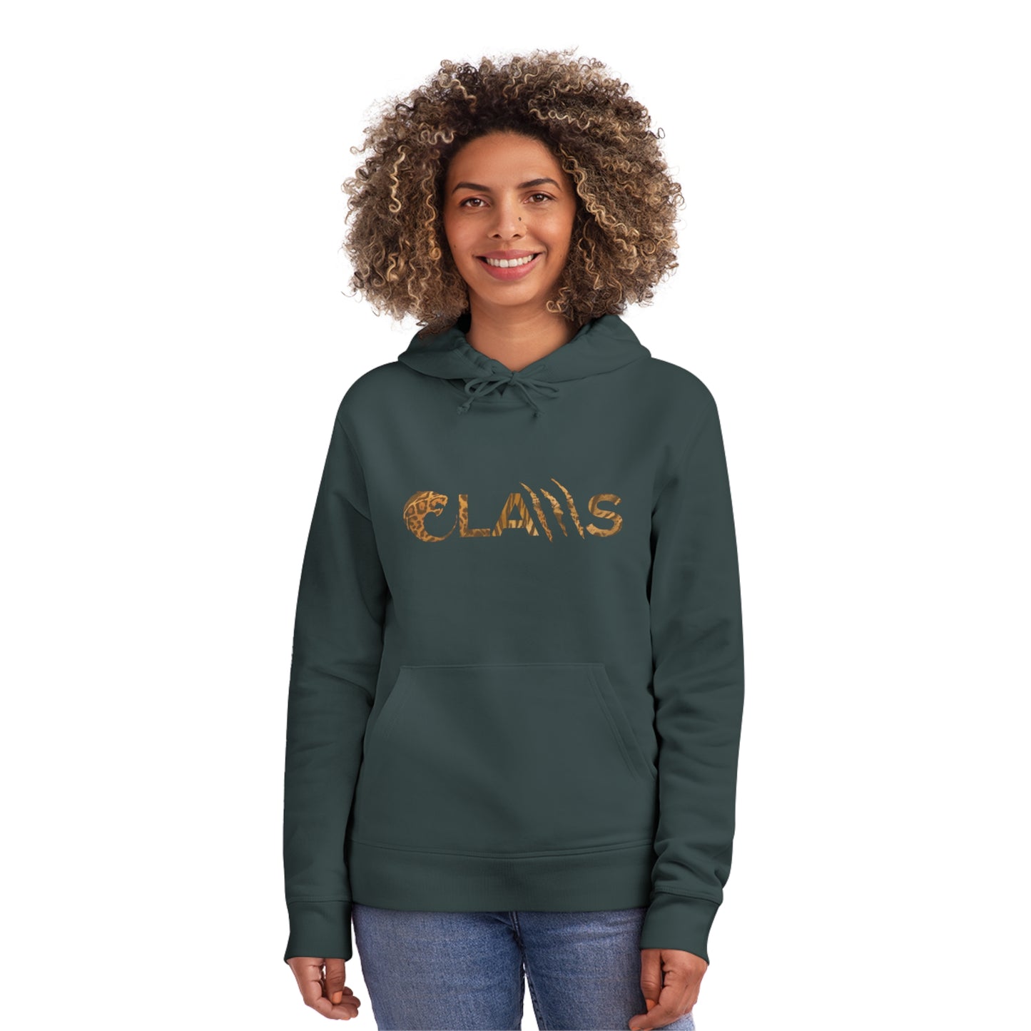 CLAWS Organic Material Hoodie Sweatshirt