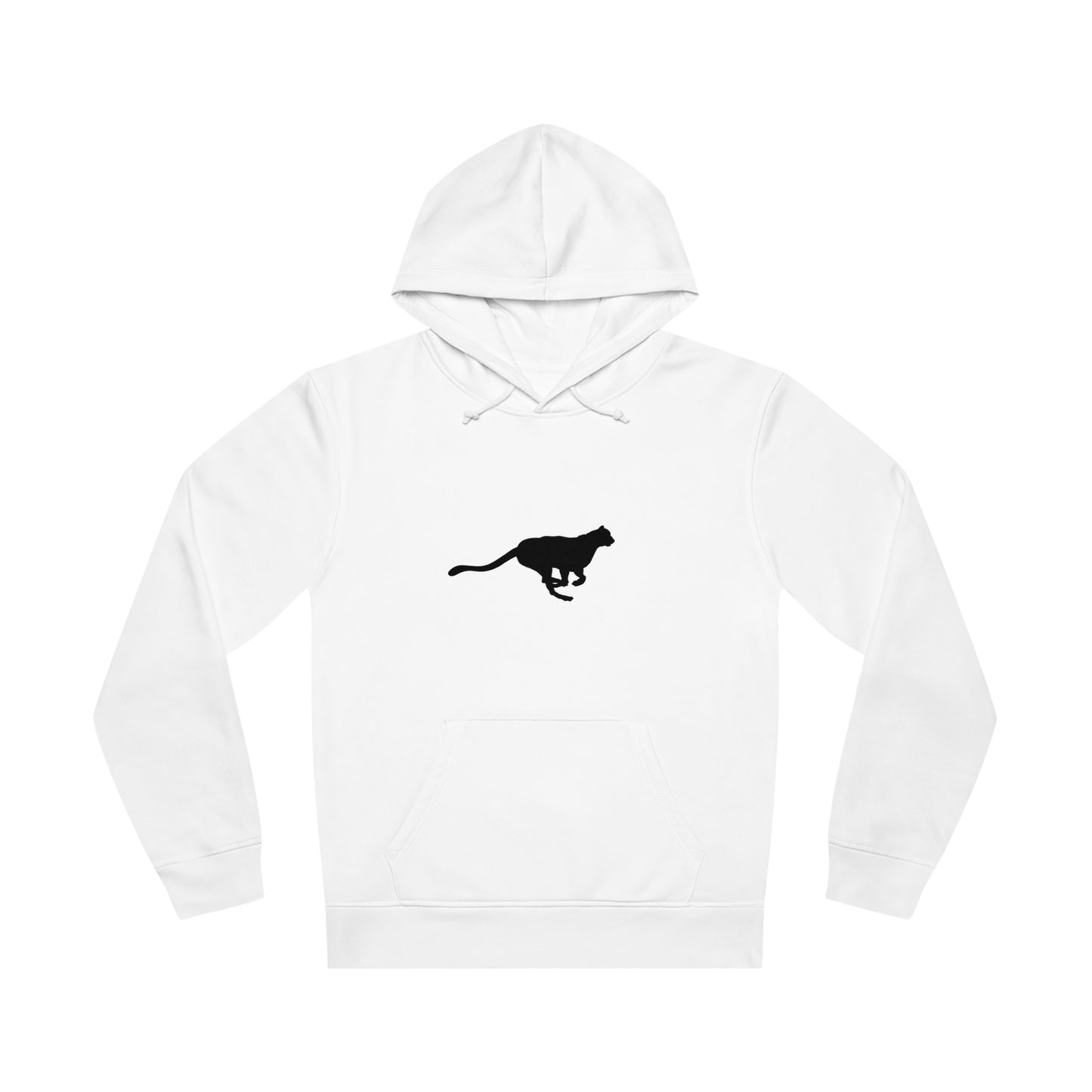 Fast Cheetah Organic Material Hoodie Sweatshirt