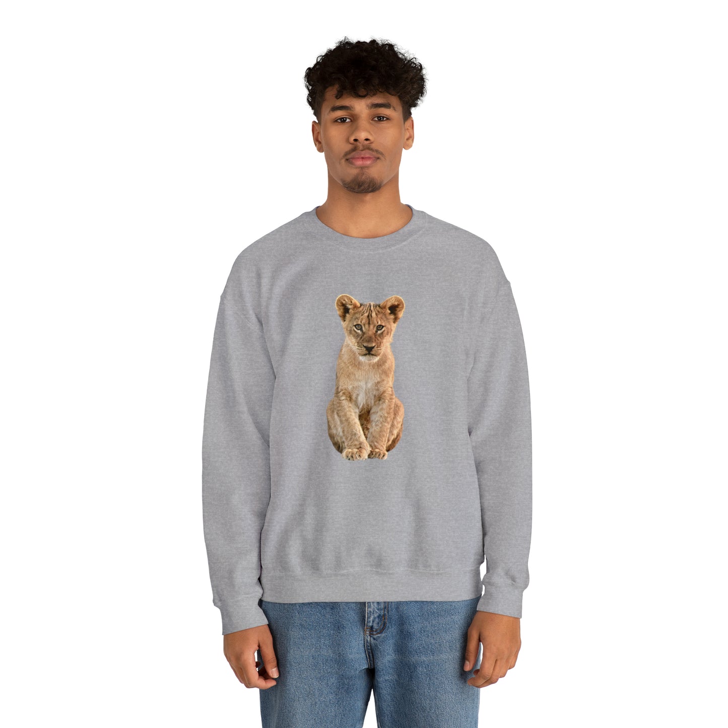 Baby Lion Cub Heavy Sweatshirt