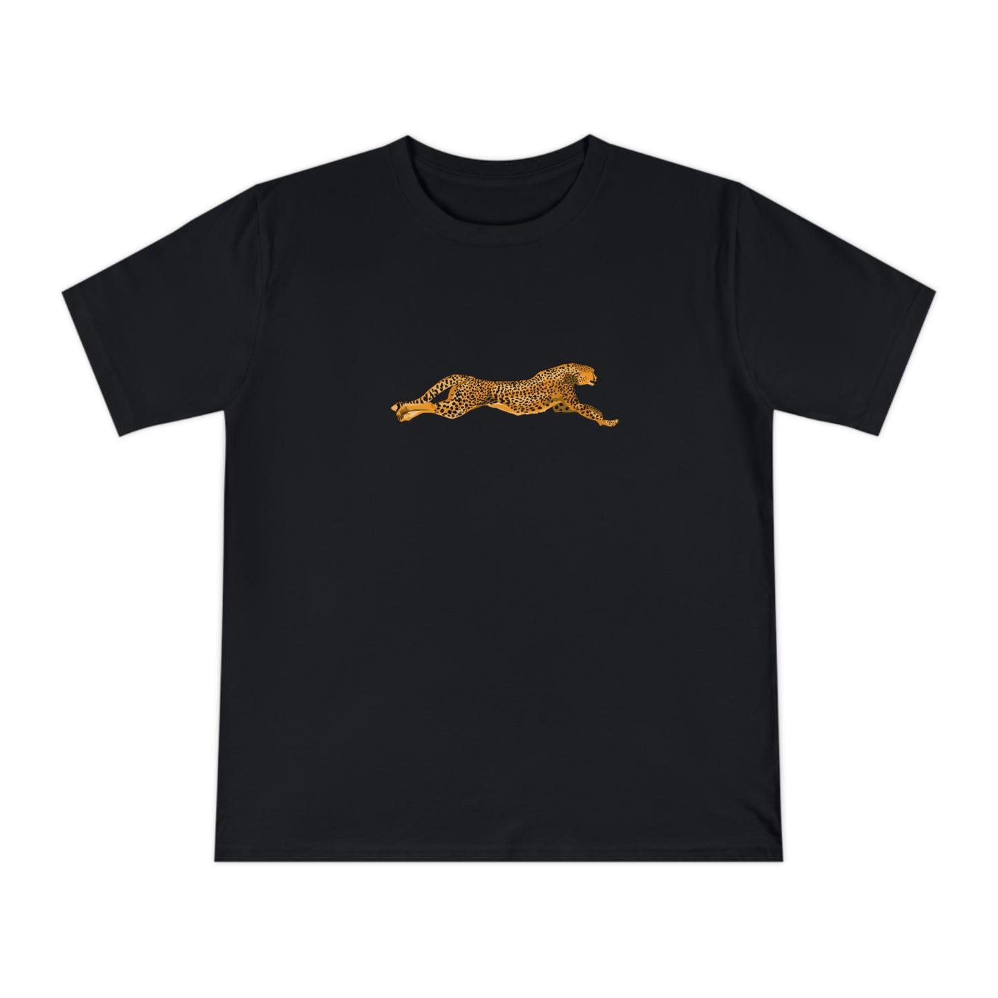 Cheetah Leap Organic Cotton T-shirt