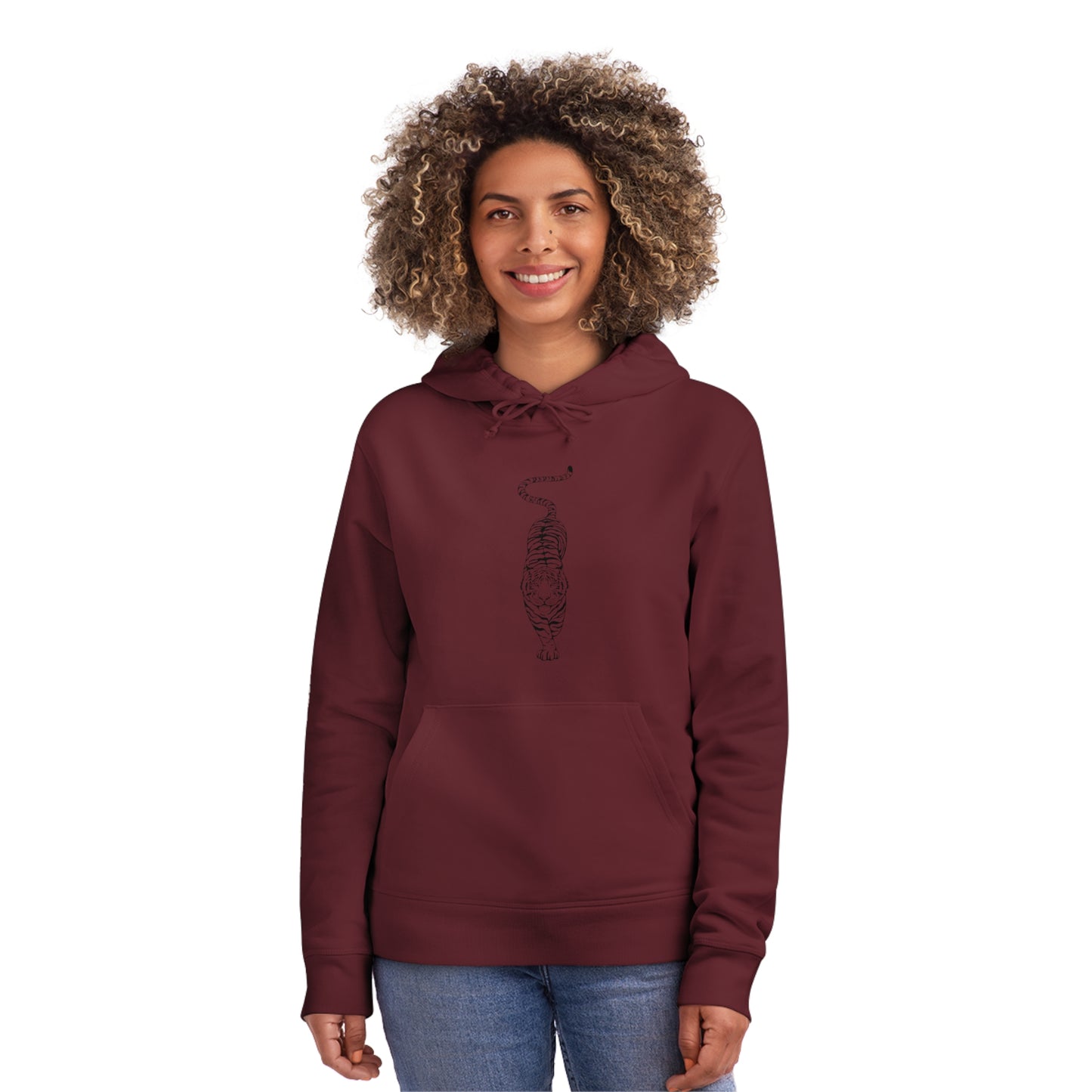 Tiger Tail Organic Hoodie Sweatshirt