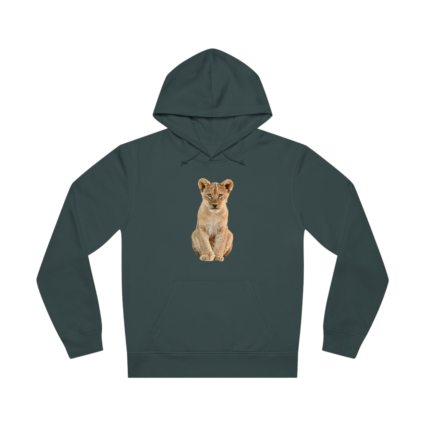 Organic Cotton Baby Lion Cub Hoodie Sweatshirt