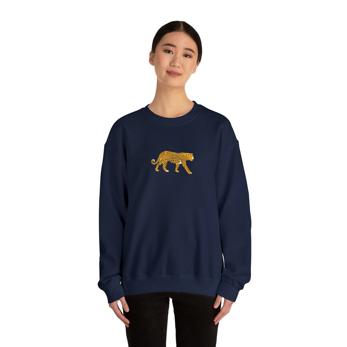 Leopard Crossing Heavy Sweatshirt